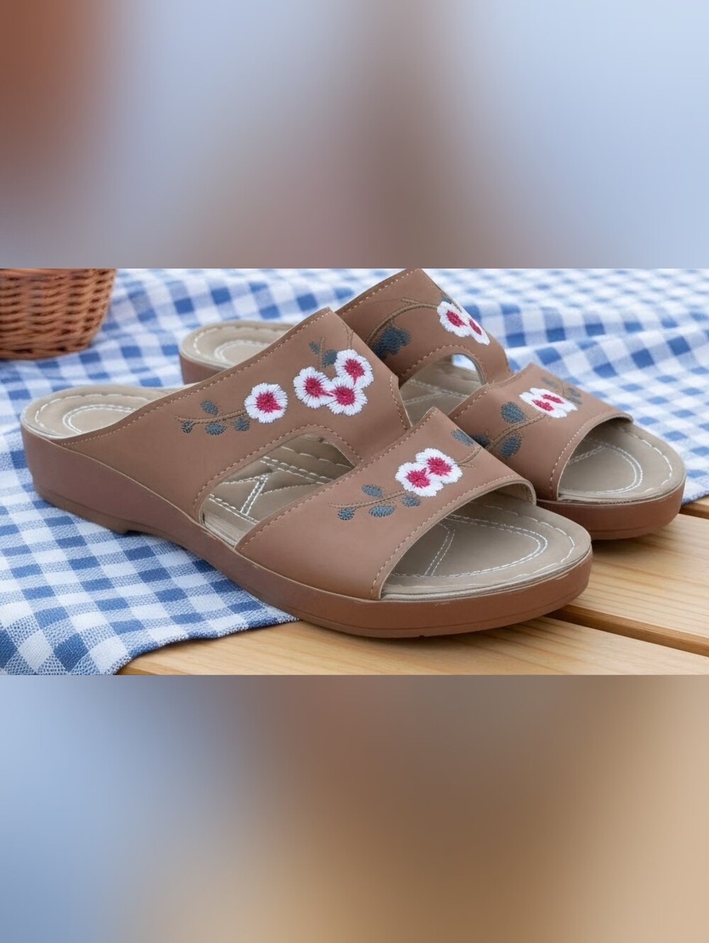 AOVIN Orthopedic Sandals for Women with Arch Support Low Heel Non Slip Orthopedi